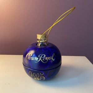 2005 collectible Crown Royal tree ornament.